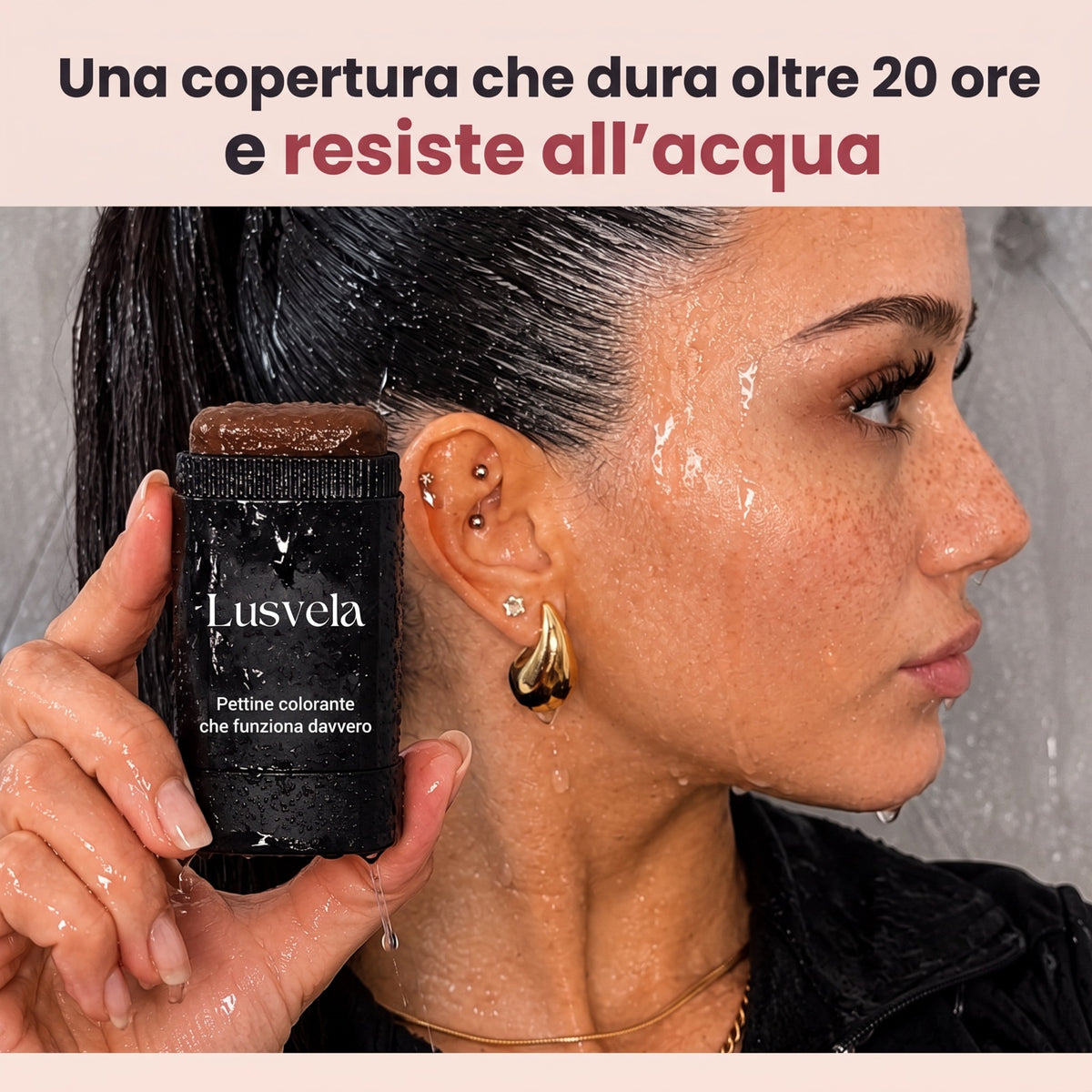 Lusvela™ Stick Copertura Istantanea Capelli Bianchi